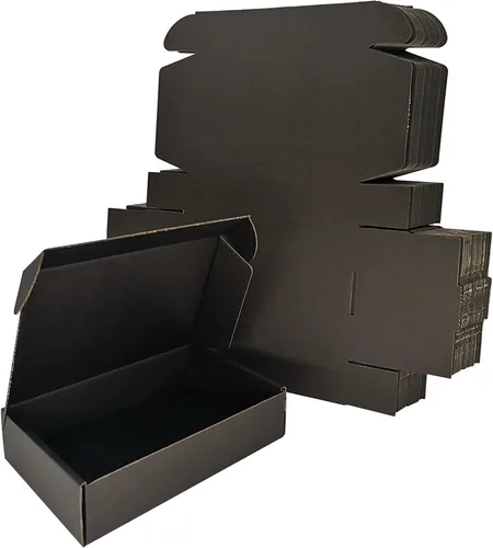 Miniatura 14 de Cajas de envío pequeñas de 9 x 6 x 2 pulgadas, paquete de 25 sobres de cartón corrugado blanco, suministros de embalaje para pequeñas empresas