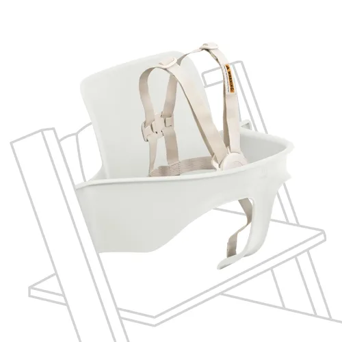 Miniatura 14 de Stokke Tripp Trapp - Juego de 2 piezas para bebé, color rosa sereno, para edades de 6 a 36 meses, convierte la silla Tripp Trapp en una cómoda silla