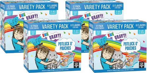 Miniatura 15 de Weruva latas de comida húmeda para gatos sin granos y bolsas B.F.F. (Best Feline Friend), Púrpura