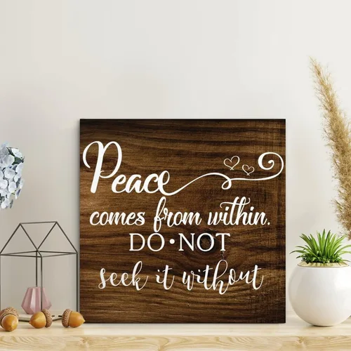 Miniatura 19 de LITTLEGROVE SEEDS Letreros de madera con texto en inglés "I Love You With All My Boobs, placa de madera divertida, motivacional, decoración de pared