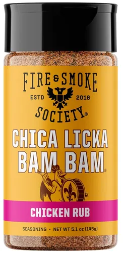 Miniatura 10 de Condimento para Hamburguesa Fire & Smoke Society Condimento BBQ para Ahumar y Asar Carne Res, Cerdo, Pollo, Pavo, Vegetales Condimentos