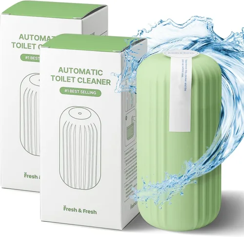 Miniatura 34 de Fresh & Fresh Limpiadores automáticos para inodoros – 3 botellas (hasta 2500 descargas/botella), limpiador comercial y residencial de 3 a 4 meses