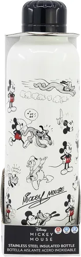 Miniatura 4 de STOR Botella térmica de acero inoxidable para adultos jóvenes, 17.4 fl oz, diseño de Mickey Mouse