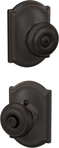 Miniatura 23 de SCHLAGE Lock Company F10GEO625ADD Colección Addison SCHLAGE - Pomo de paso, cromo brillante Cromado brillante
