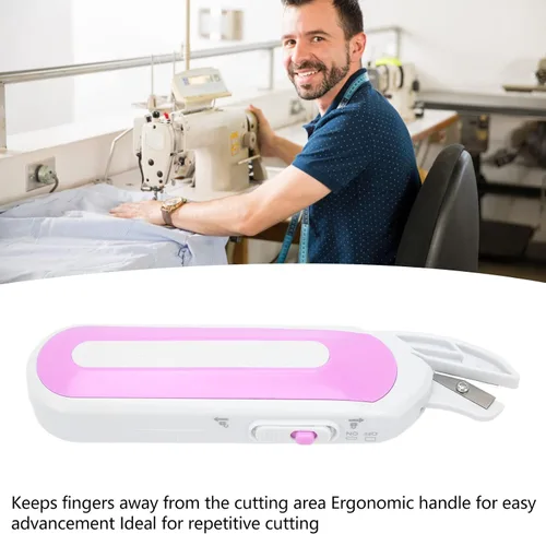 Miniatura 3 de Tijeras eléctricas inalámbricas para cortar cartón de tela, mango ergonómico, dos fuentes de alimentación, mini tijeras portátiles herramienta