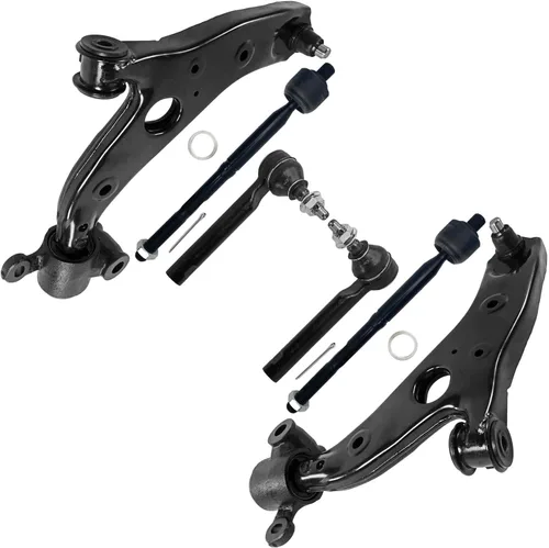 Miniatura 162 de Detroit Axle - Kit de extremo delantero para Chrysler 300 Dodge Charge Challenger 2011-2023, 2 brazos de control inferiores traseros 2 rótulas