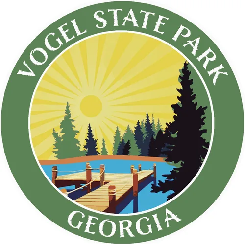 Miniatura 6 de Lake Dock – Vogel State Park – Georgia 3.5 pulgadas ventana coche camión calcomanía vacaciones tema novedad apliques Vino