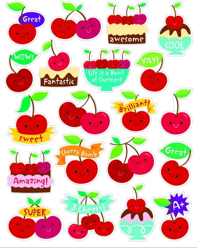 Miniatura 6 de Eureka Pegatinas de manzana - perfumadas