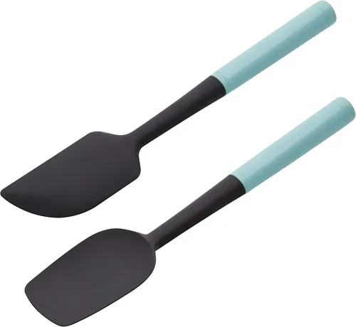 Miniatura 2 de KitchenAid Juego de espátulas universal, 2 piezas, Aqua Sky