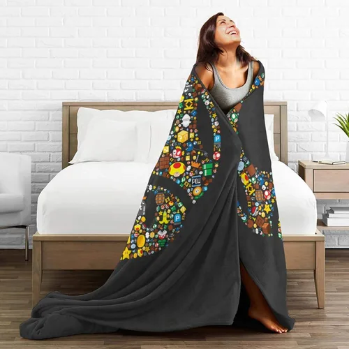 Miniatura 5 de Manta de franela suave y cálida manta cálida para el hogar, cama, sofá