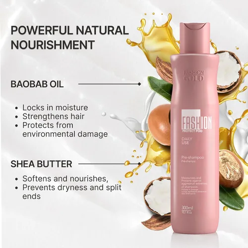 Miniatura 4 de Fashion Gold Pre-Shampoo Protect Poo - 10.1 fl oz