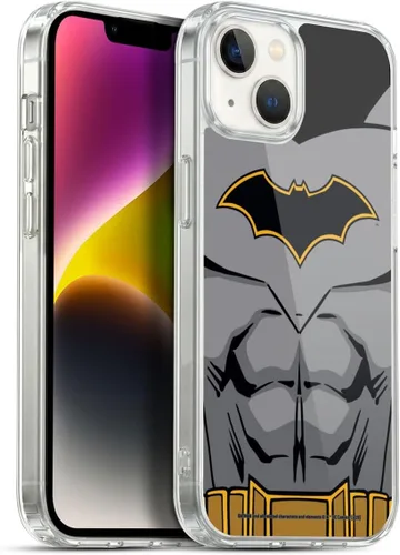 Miniatura 47 de Head Case Designs Funda de gel con licencia oficial de Batman DC Comics Bat Signal Logos [protección de grado militar] compatible con Apple iPhone 7