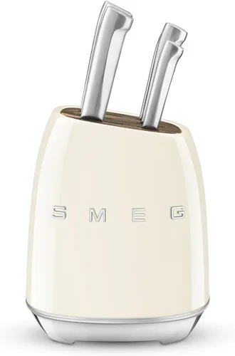 Miniatura 7 de Smeg Juego de cuchillos con bloque de acero inoxidable negro