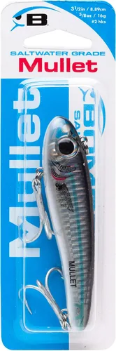 Miniatura 3 de Bomber Señuelos Mullet de hundimiento lento/señuelo de pesca de agua salada para caminar - Excelente para truchas moteadas, peces rojos, luchadores