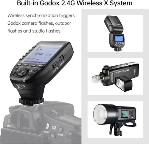 Miniatura 4 de Godox Disparador de flash inalámbrico Xpro-C TTL para Canon