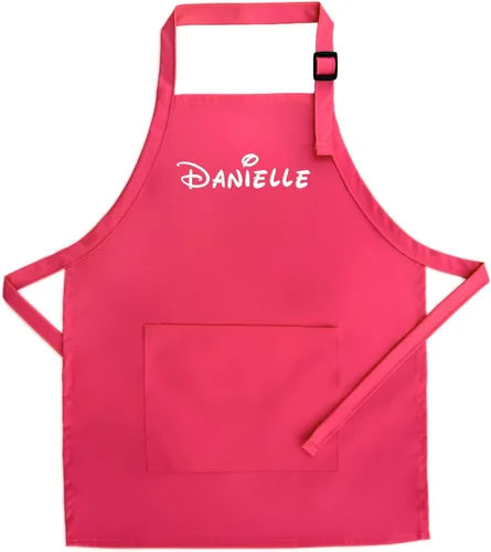 Miniatura 9 de Personalized Kids Apron - Chef Apron for Kids - Add a Name to Personalized Aprons for Girls or Boys Púrpura