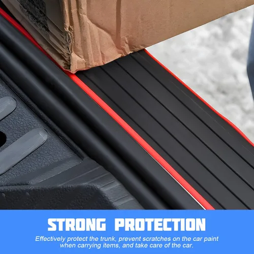 Miniatura 6 de XINLIYA - Protector de Guardabarros Trasero para Coche, Protector Universal de Goma Resistente a Arañazos y Antideslizante para Puerta del Maletero