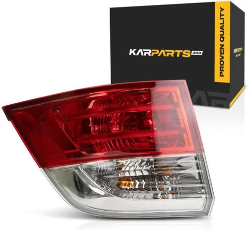 KarParts360 Para Honda Odyssey 2014 2015 2016 2017 Conjunto de luz trasera lado del conductor con bombillas LED sustituye a HO2804104 | 33550TK8A11