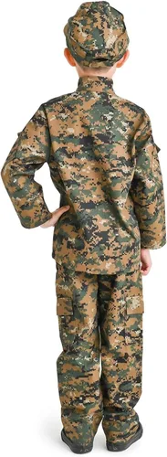 Miniatura 4 de Trooper Ropa Woodland Marine Youth Uniforme 3 PC (Woodland MARPAT)