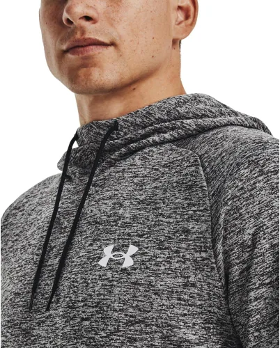 Miniatura 4 de Under Armour Sudadera de vellón con capucha, para hombre, jaspeada