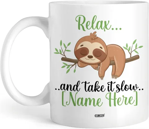 Miniatura 19 de CUBICER Taza de café de cerámica negra personalizada, tazas divertidas con refranes, regalos de Navidad para mujeres, gerentes, hombres y adultos