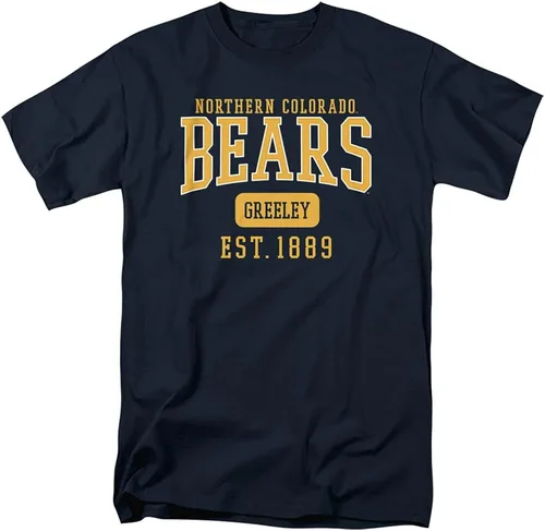 Miniatura 25 de LOGOVISION Camiseta de algodón unisex con diseño de fecha de este, para hombre y mujer, colección 3 Universidad de Bob Jones