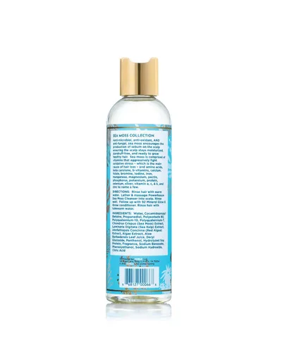 Miniatura 2 de Curls Sea Moss Powerhouse Limpiador para el cabello, champú desintoxicante natural, promueve la salud del cuero cabelludo, evita daños