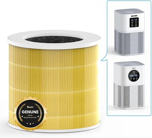 VEWIOR Filtro de repuesto para purificador de aire oficial A1 A1W H13, compatible con VEWIOR HQSC-50 HQKJ-80 A1 A1W purificador de aire Filtro para