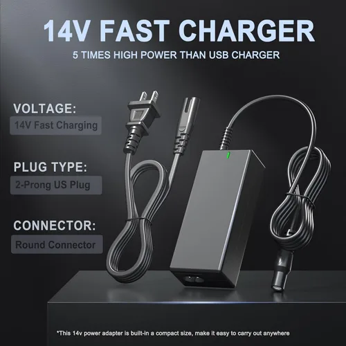 Miniatura 2 de Cargador de arranque de 14V compatible con NOCO GB70 GB150 GB250 GB250+ GB251+ GB500 GB500+ Genius Boost Ultra seguro de litio para batería