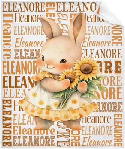 Miniatura 13 de Regalo personalizado para niños/niños, mantas personalizadas de animales para sofá, cama, dormitorio, sala de estar, manta ligera