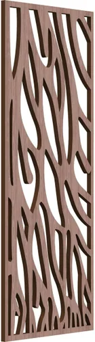 Miniatura 41 de 9 3/8"W x 24 3/8"H x 1/4"T Bristol Decorativos Paneles de Pared de Madera Calado, Cereza