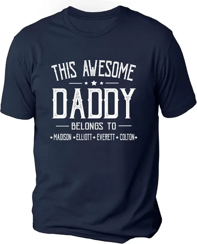 Miniatura 3 de IZI POD - Camisa personalizada para abuelo, nietos, para cumpleaños, Navidad, Día del Padre, papá, abuelo