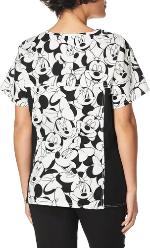 Miniatura 3 de Tooniforms Ropa quirúrgica superior con cuello en V para mujer 6875C