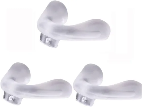 3 almohadillas para la nariz en forma de U, almohadillas de silicona suave para puente nasal, almohadillas antideslizantes para la nariz,