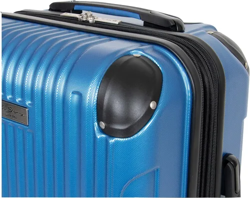 Miniatura 8 de Ben Sherman Heathrow Hall - Maleta de 8 ruedas extensible y ligera, color gris oscuro, azul (Vivid Blue)), 181557VB