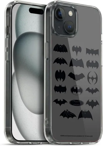 Miniatura 390 de Head Case Designs Funda de gel con licencia oficial de Batman DC Comics Bat Signal Logos [protección de grado militar] compatible con Apple iPhone 7