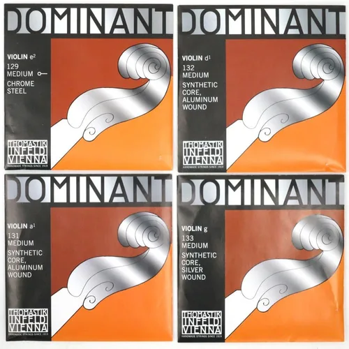 Miniatura 5 de Thomastik Dominant Set Violín 135B Tensión Media