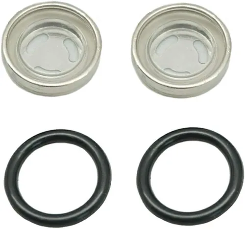 2 Sets 0.709 in lente lente vista kit reparación motocicleta freno delantero trasero embrague cilindro maestro