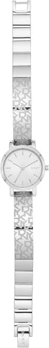 Miniatura 4 de DKNY Soho - Reloj de vestir delgado de cuarzo de acero inoxidable para mujer
