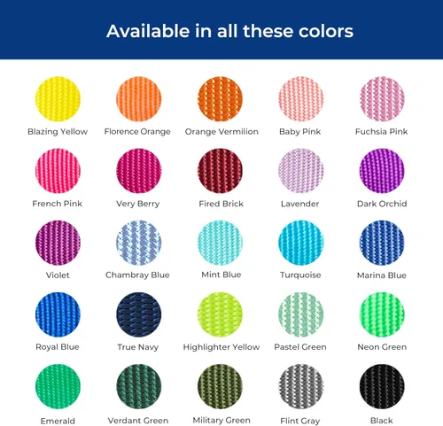 Miniatura 4 de Blueberry Pet Essentials Step-in - Arnés para perro, tamaño mediano, chaleco ajustable rosa fucsia, nailon sólido clásico para perros machos