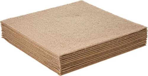 Tapete autoadhesivo para enmoquetado Nexus de 12 x 12 pulgadas, color borgoña, de Achim Home Furnishings, NXCRPTTN12 Canela
