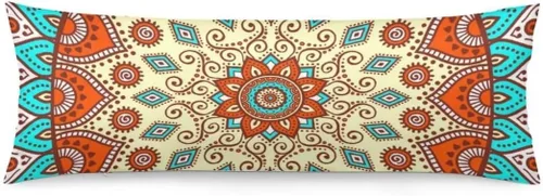 Miniatura 9 de Funda de almohada corporal a rayas blancas y negras, fundas de almohada a rayas blancas y negras, funda de almohada larga moderna con cremallera