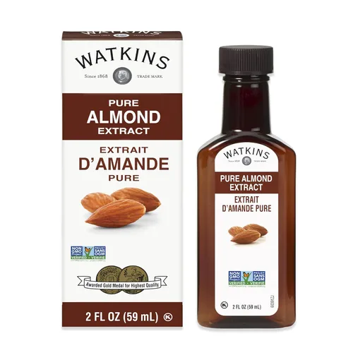 Miniatura 59 de Watkins Extracto orgánico de almendra pura, sin OMG, Kosher, botella de 2 onzas, 1 paquete