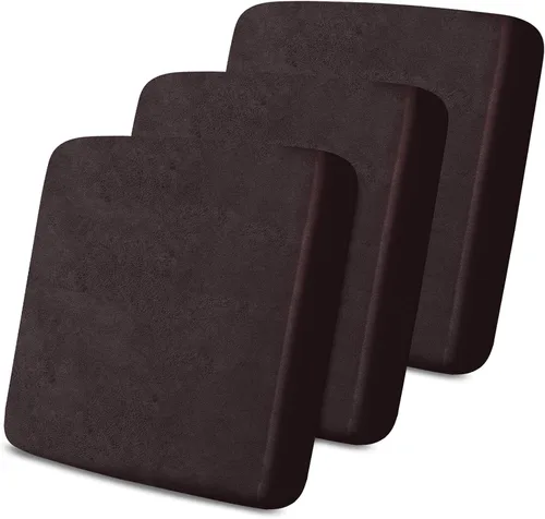 Miniatura 56 de Fundas de cojín tipo cuero para sofá, juego de fundas protectoras de muebles para sillón seccional, sofá biplaza de tela de elastano elástica