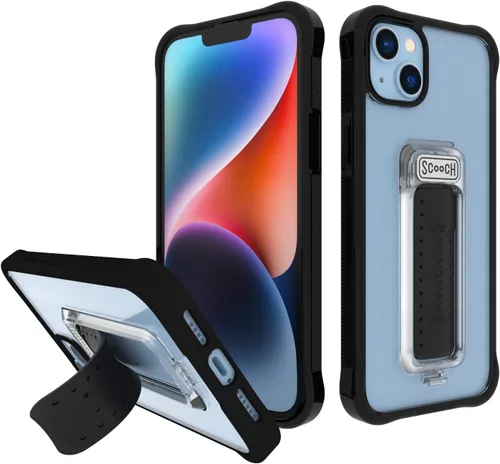Miniatura 128 de Scooch® para iPhone 15 Pro Max Funda con Soporte, Funda Kickstand Wingman 5-en-1, Protección contra Caídas de Grado Militar, Kickstand Desplegable