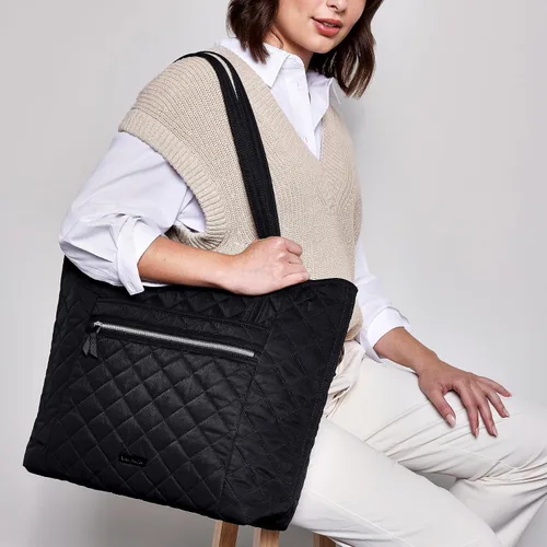 Miniatura 4 de Bolso tote Vera de sarga de rendimiento para mujer