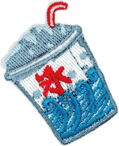Miniatura 8 de Parches bordados para planchar, parche con apliques de tierra en caja, insignia de aventura, emblema para coser, accesorios de bricolaje