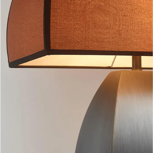 Miniatura 4 de Bedside Table Lamp Simple Metal Bedside Lamp Modern Bedroom Bedside Lamp Stylish Home Living Room Study Room Decorative Table Lamp Bedside Lamps