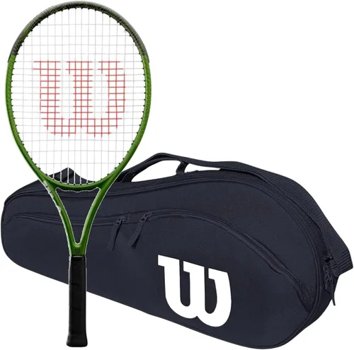 Miniatura 8 de Wilson Blade Feel Comp Jr - Raqueta de tenis incluida con una bolsa de tenis o mochila