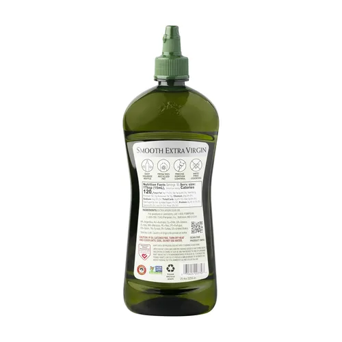 Miniatura 7 de Pompeian Easy Squeeze - Aceite de oliva virgen extra suave, 25.4 onzas líquidas, primer aceite de oliva prensado en frío para cocinar, sabor suave